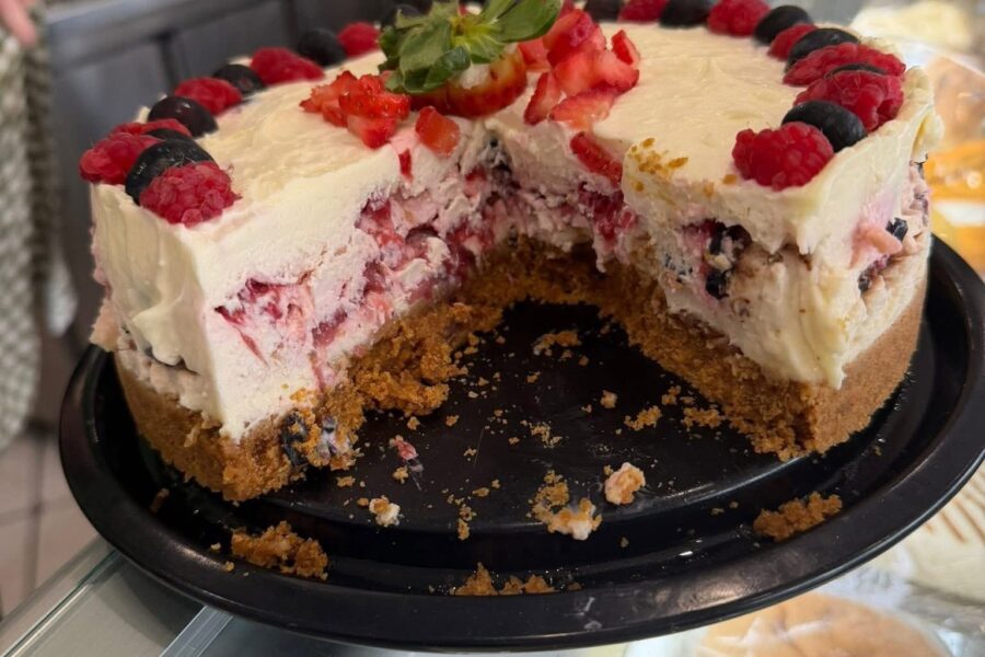 Cakes in La Cala de Mijas at the Snack Attack Cafe